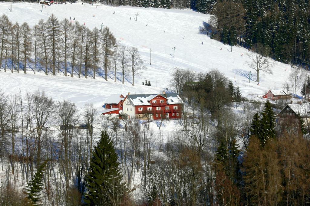 Hotel Vecernice Janske Lazne Exterior photo