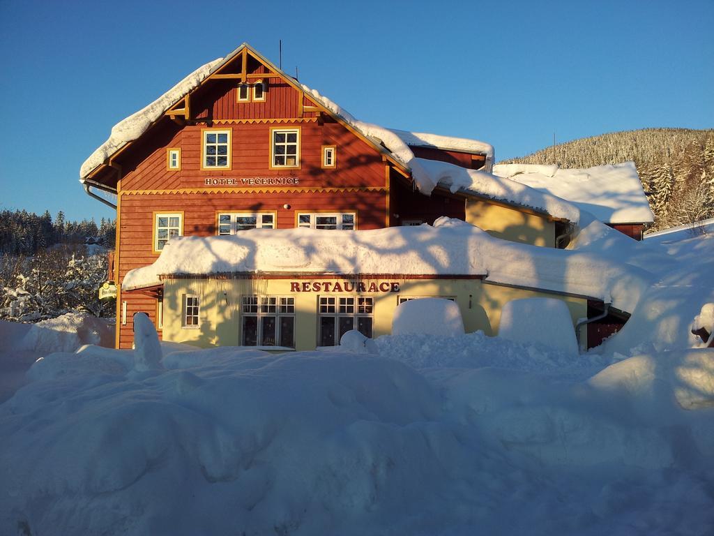 Hotel Vecernice Janske Lazne Exterior photo
